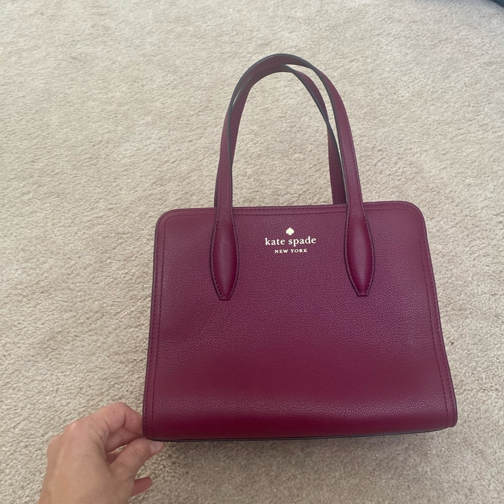 Rowe small zip top satchel Kate spade